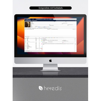 Heredis Expert-Paket 2026 für Mac - Upgrade