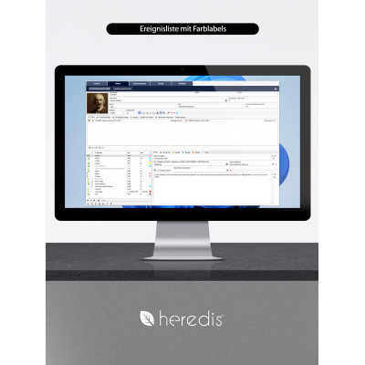 Heredis Expert-Paket 2026 für Windows - Upgrade