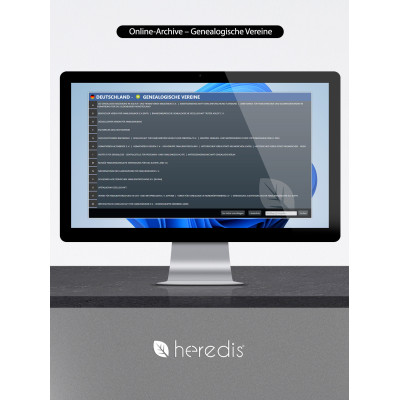 Heredis Expert-Paket 2026 für Windows - Upgrade